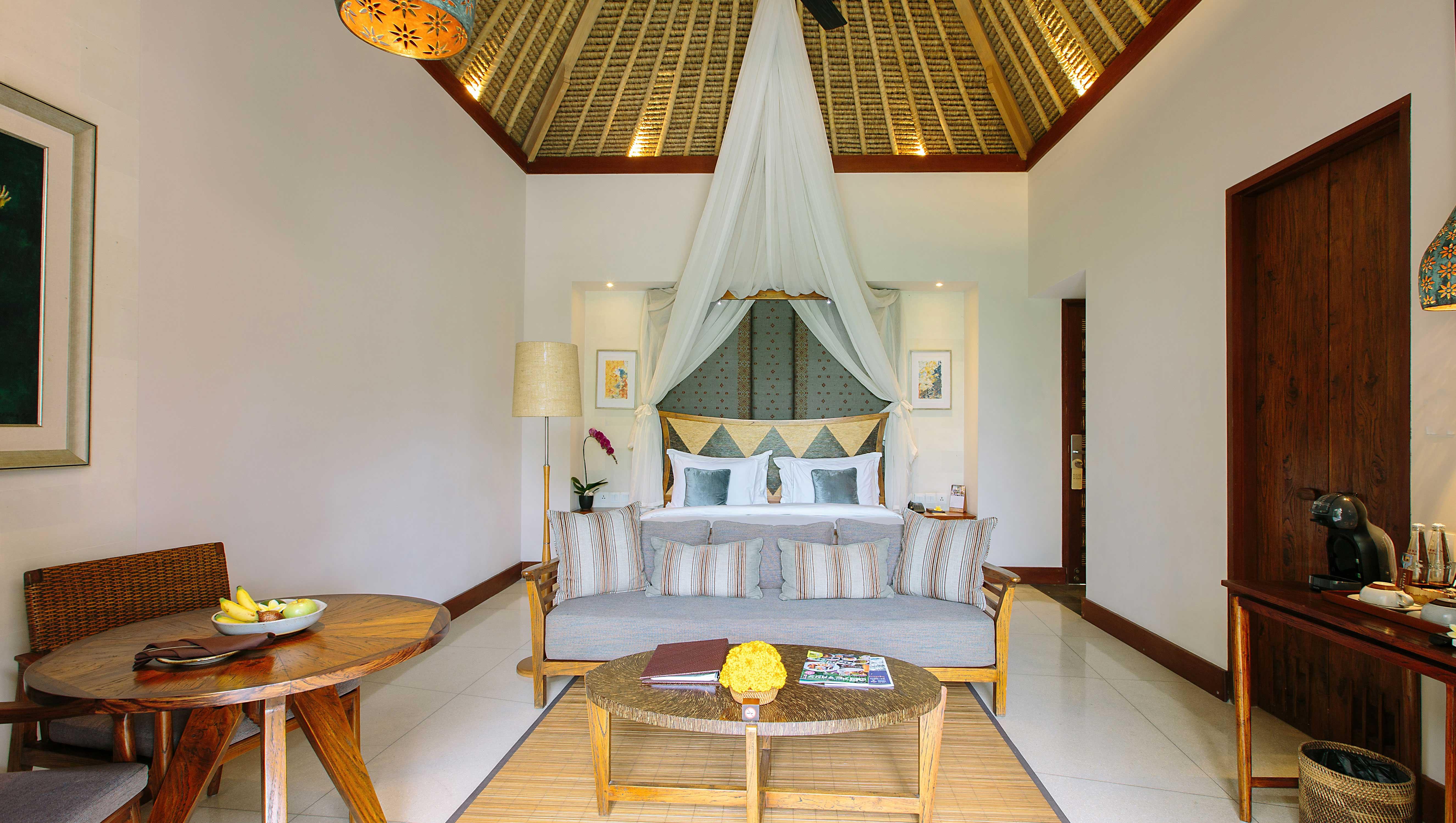 Tejaprana Resort y Spa Ubud Exterior foto A bedroom at the resort