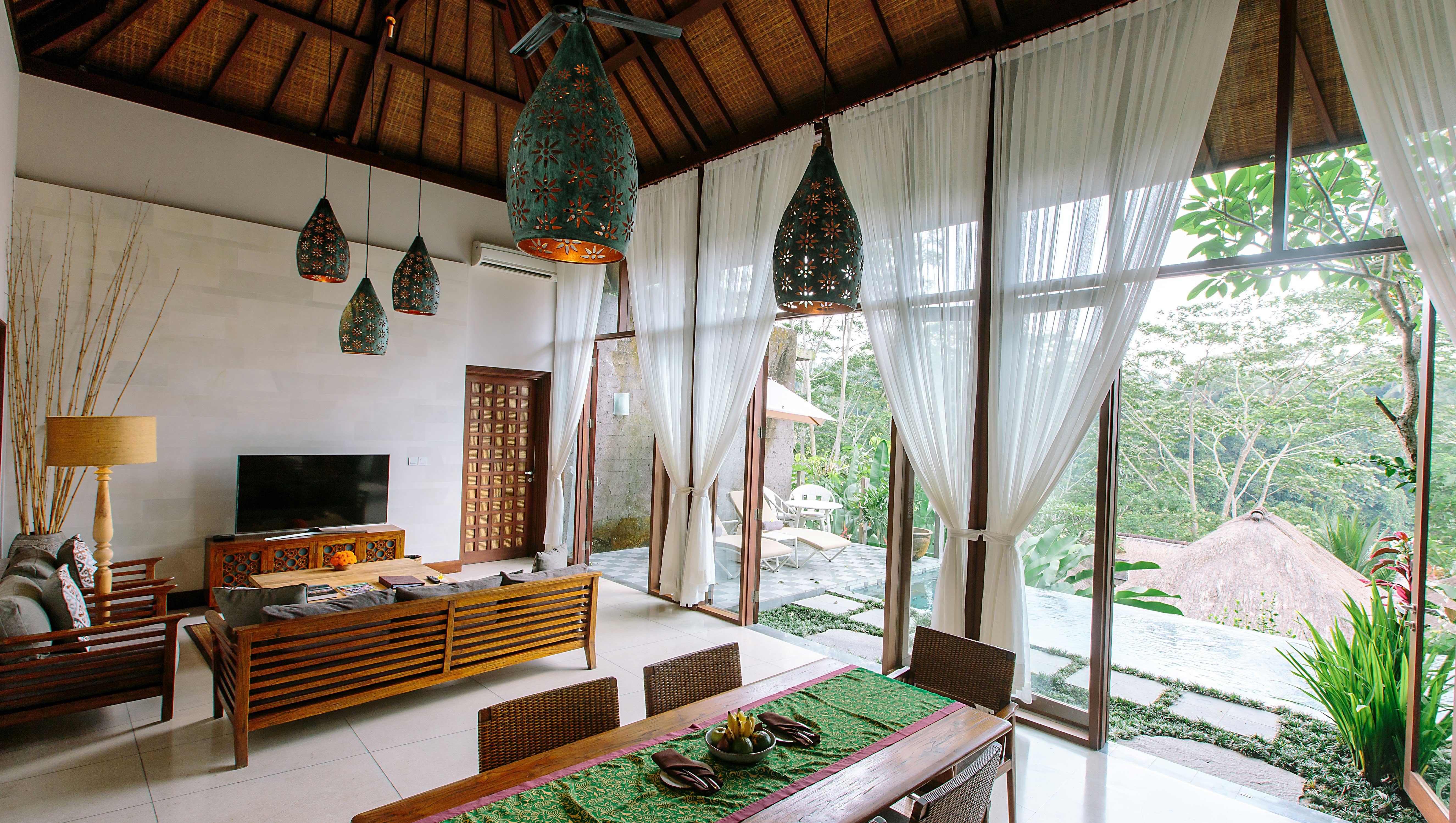 Tejaprana Resort y Spa Ubud Exterior foto A villa in Bali