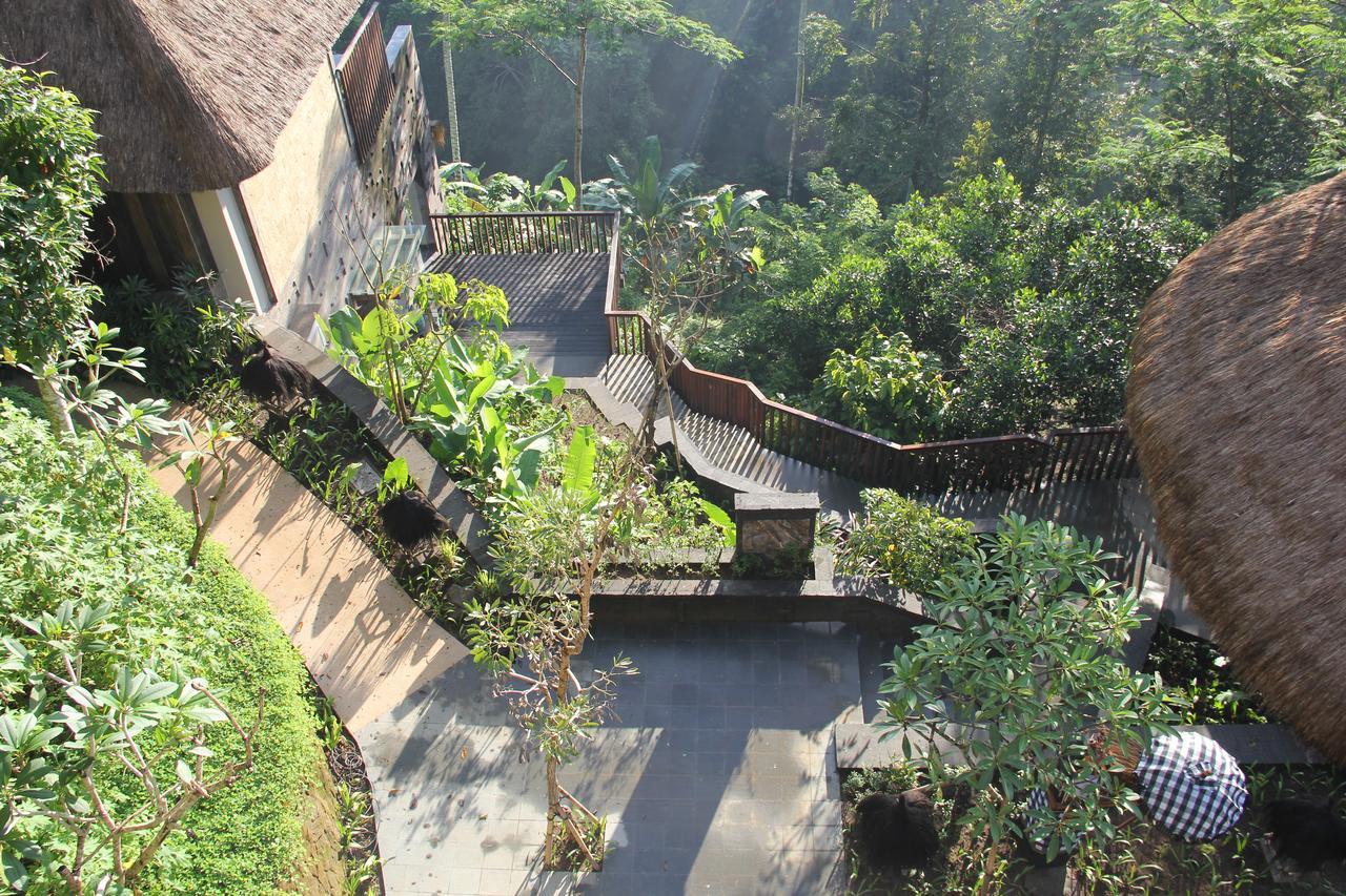 Tejaprana Resort y Spa Ubud Exterior foto The path to the viewing platform