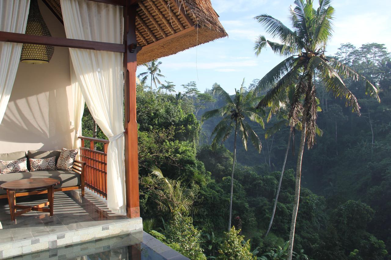 Tejaprana Resort y Spa Ubud Exterior foto View from the hotel