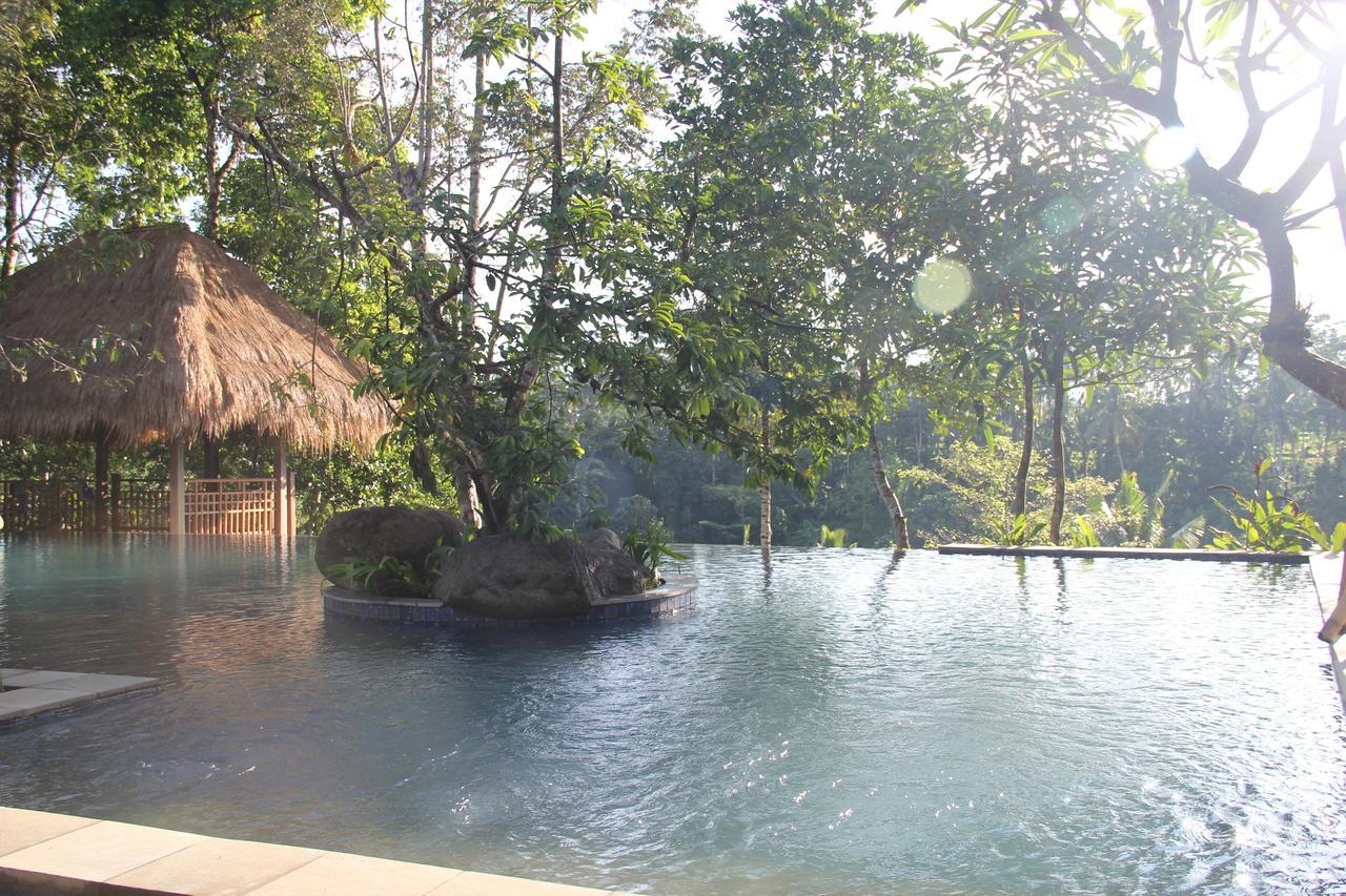 Tejaprana Resort y Spa Ubud Exterior foto The resort's swimming pool