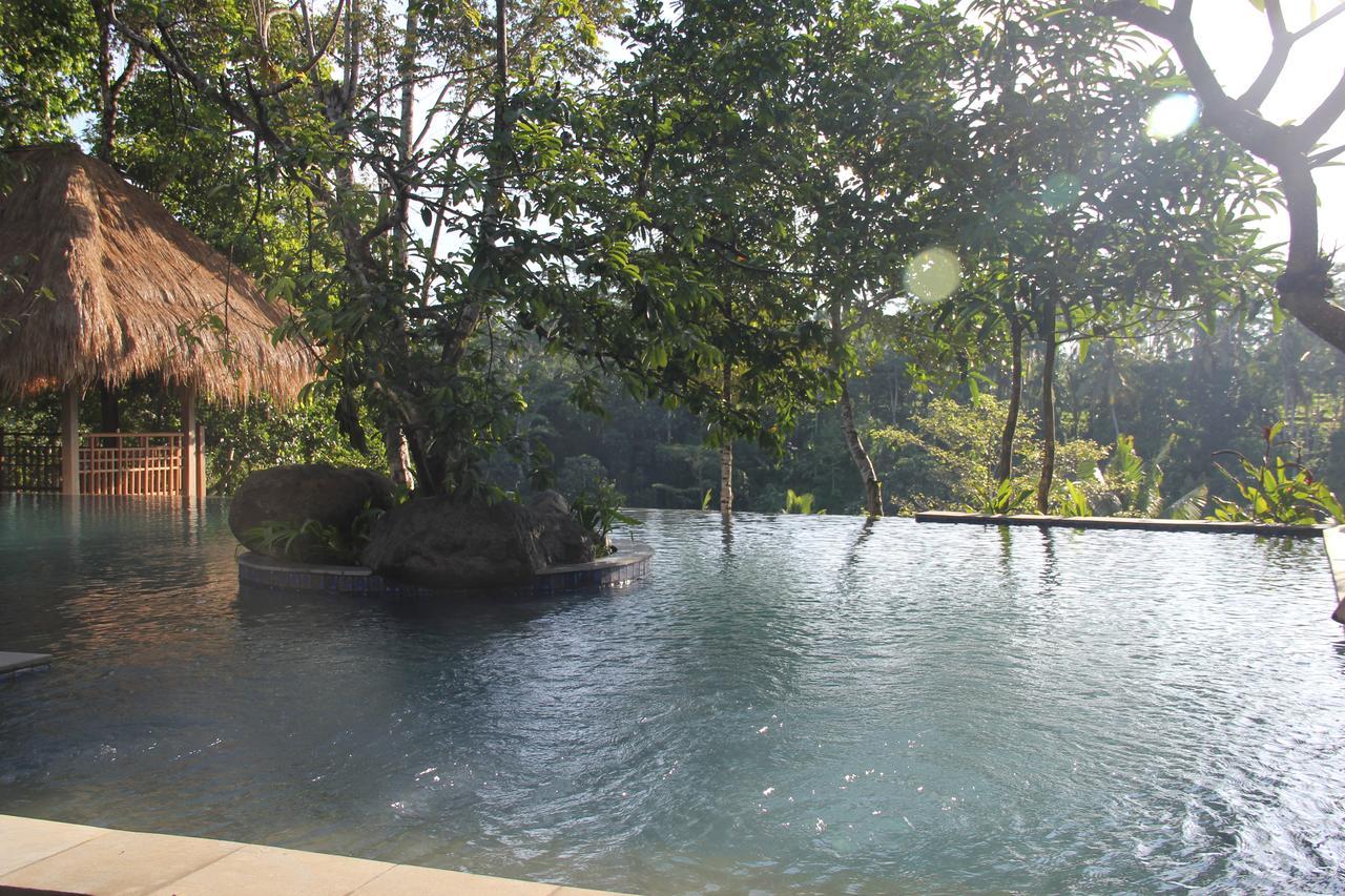 Tejaprana Resort y Spa Ubud Exterior foto The resort's swimming pool