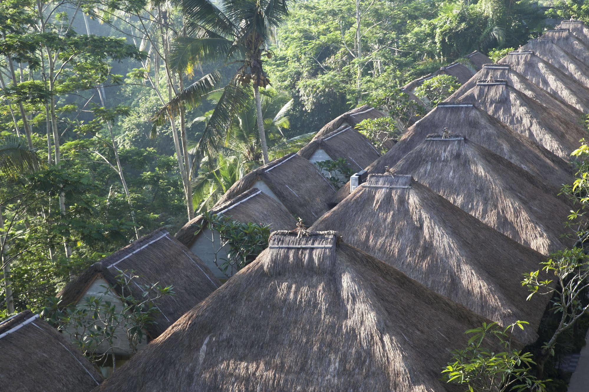 Tejaprana Resort y Spa Ubud Exterior foto The roofs of the hotel